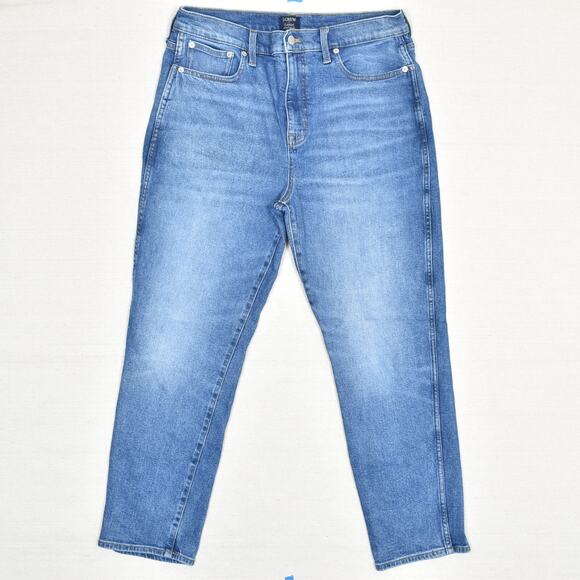 J.CREW Denim - J. Crew Women's Jeans Skinny Zip Solid Cotton Blue Size 31 Classic Vintage